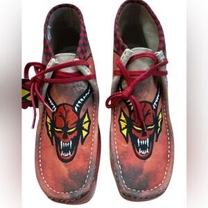 Rare Clarks Originals Wallabee Evo Stranger Things The Upside Down Men’s Size 12